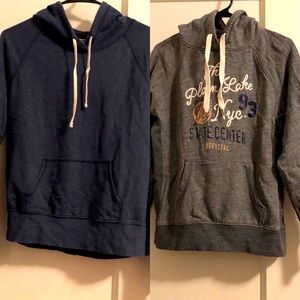 H&M and Old Navy hoodies